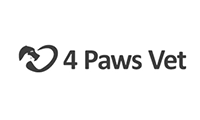 4 Paws Vet Logo